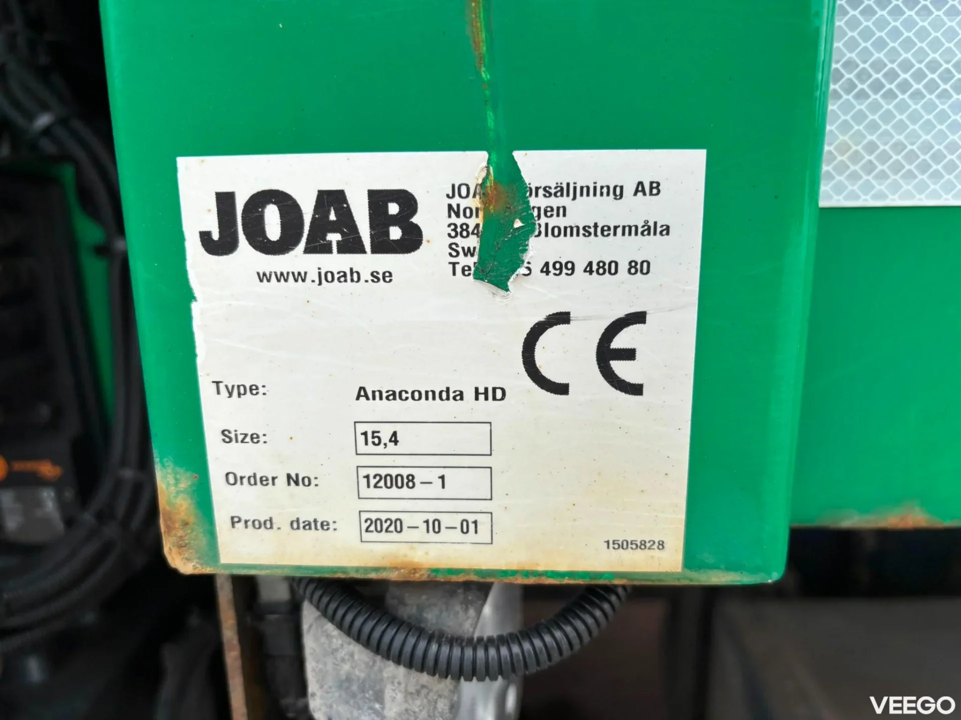 Volvo FE JOAB ANACONDA HD 15,4 m3 / JOAB BINLIFT WL100 320kW