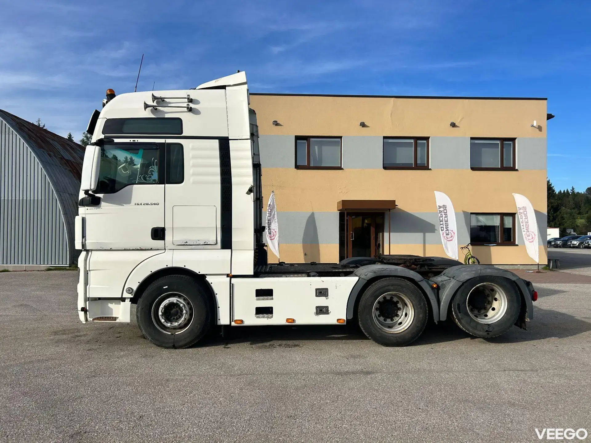 MAN TGX 6X2 EURO5 + RETARDER + HYDAULICS + GEARBOX DEFECT 397kW