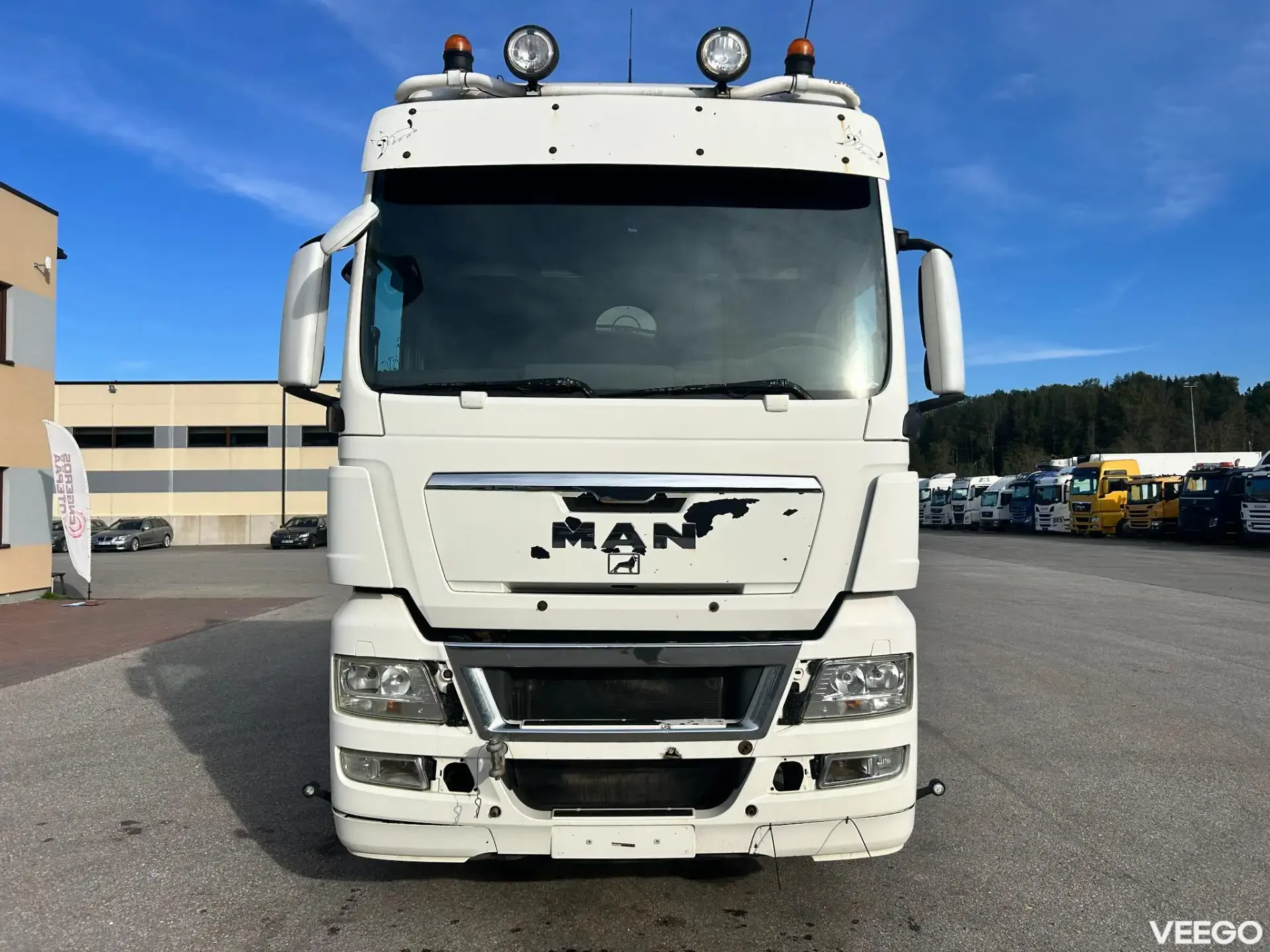 MAN TGX 6X2 EURO5 + RETARDER + HYDAULICS + GEARBOX DEFECT 397kW