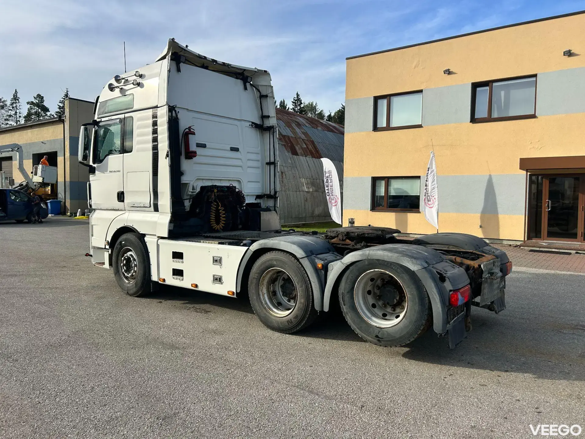 MAN TGX 6X2 EURO5 + RETARDER + HYDAULICS + GEARBOX DEFECT 397kW