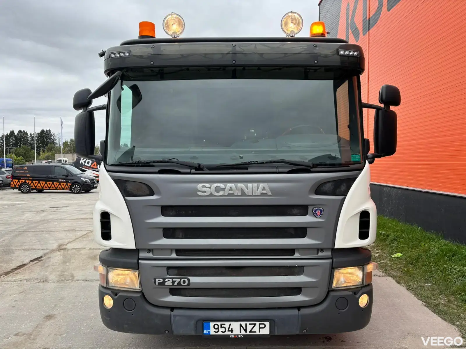 SCANIA P270 J. Hvidtved Larsen tank 7000 I / vacuum Gardner Denver / pressure URACA 200 bar / 104 l/min - year 2016 198kW