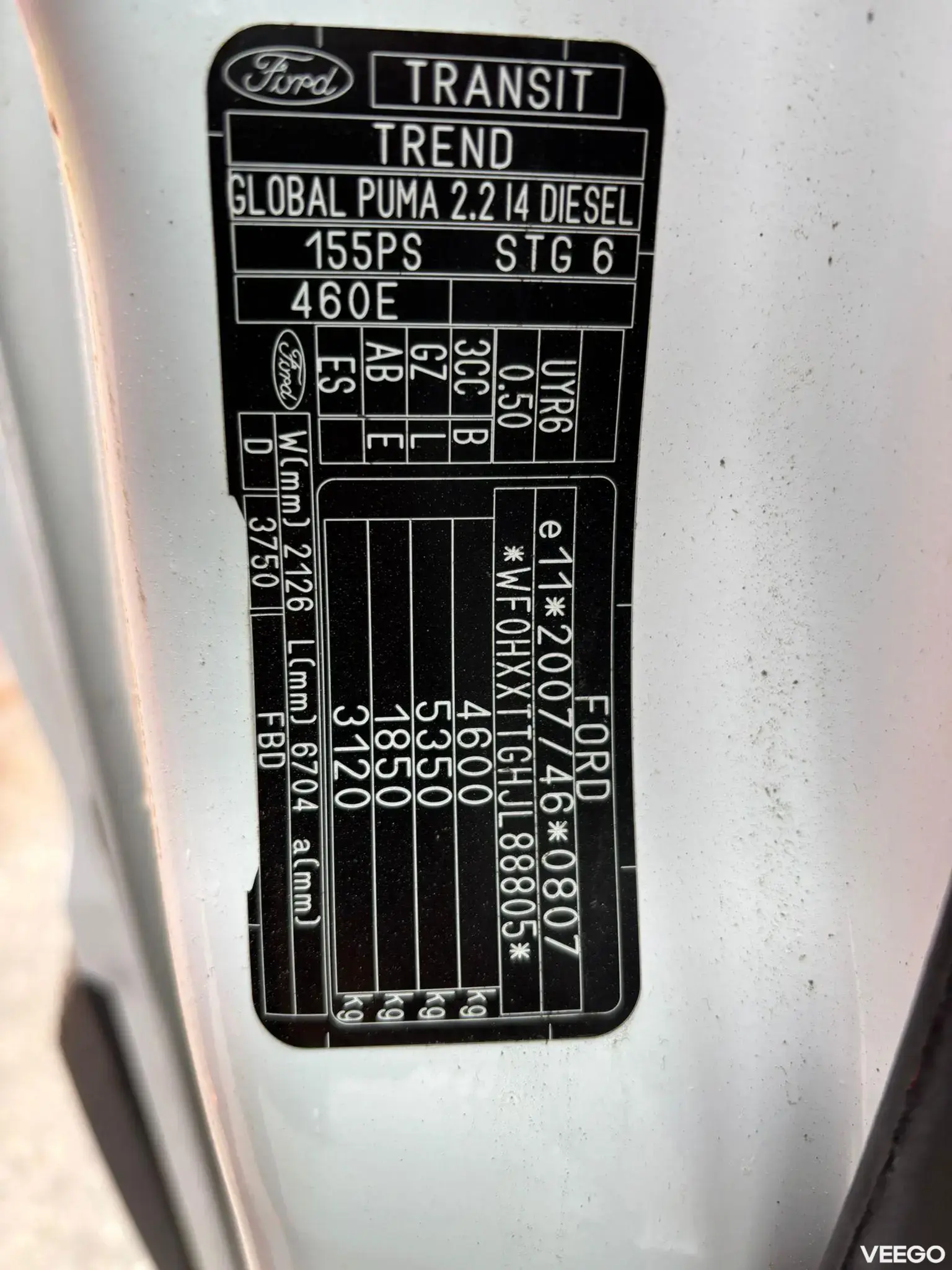 Ford Transit 17 +1 seats / DRIVER AC 114kW