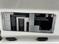 SCANIA R540 397kW thumbnail