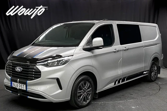Image of Ford TRANSIT Transit Custom 320 Crew Van 2.0 AWD 170HK L2 5-Sits /Moms 125kW