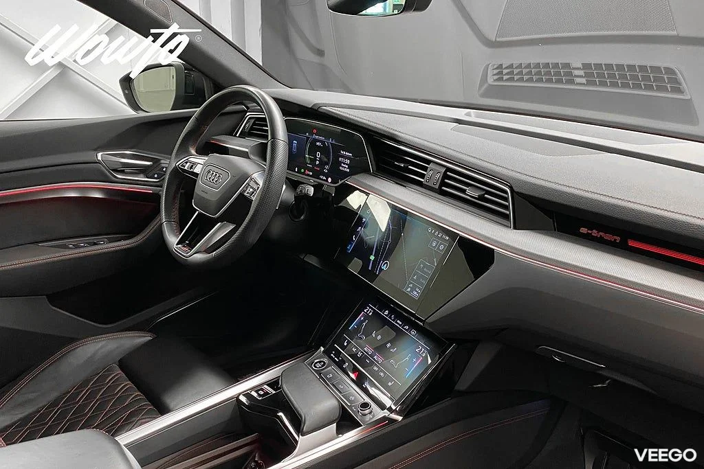 Audi Q8 55 e-tron Q 408HK S-Line Selection/Pano/Se Spec/Moms 300kW