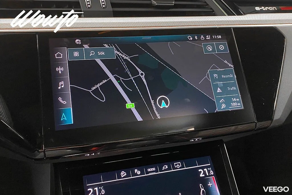 Audi Q8 55 e-tron Q 408HK S-Line Selection/Pano/Se Spec/Moms 300kW