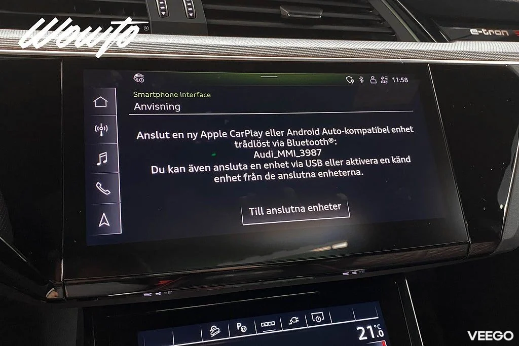 Audi Q8 55 e-tron Q 408HK S-Line Selection/Pano/Se Spec/Moms 300kW