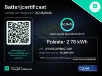 Polestar Polestar 2 78kWh Single Motor Long Range 160kW thumbnail