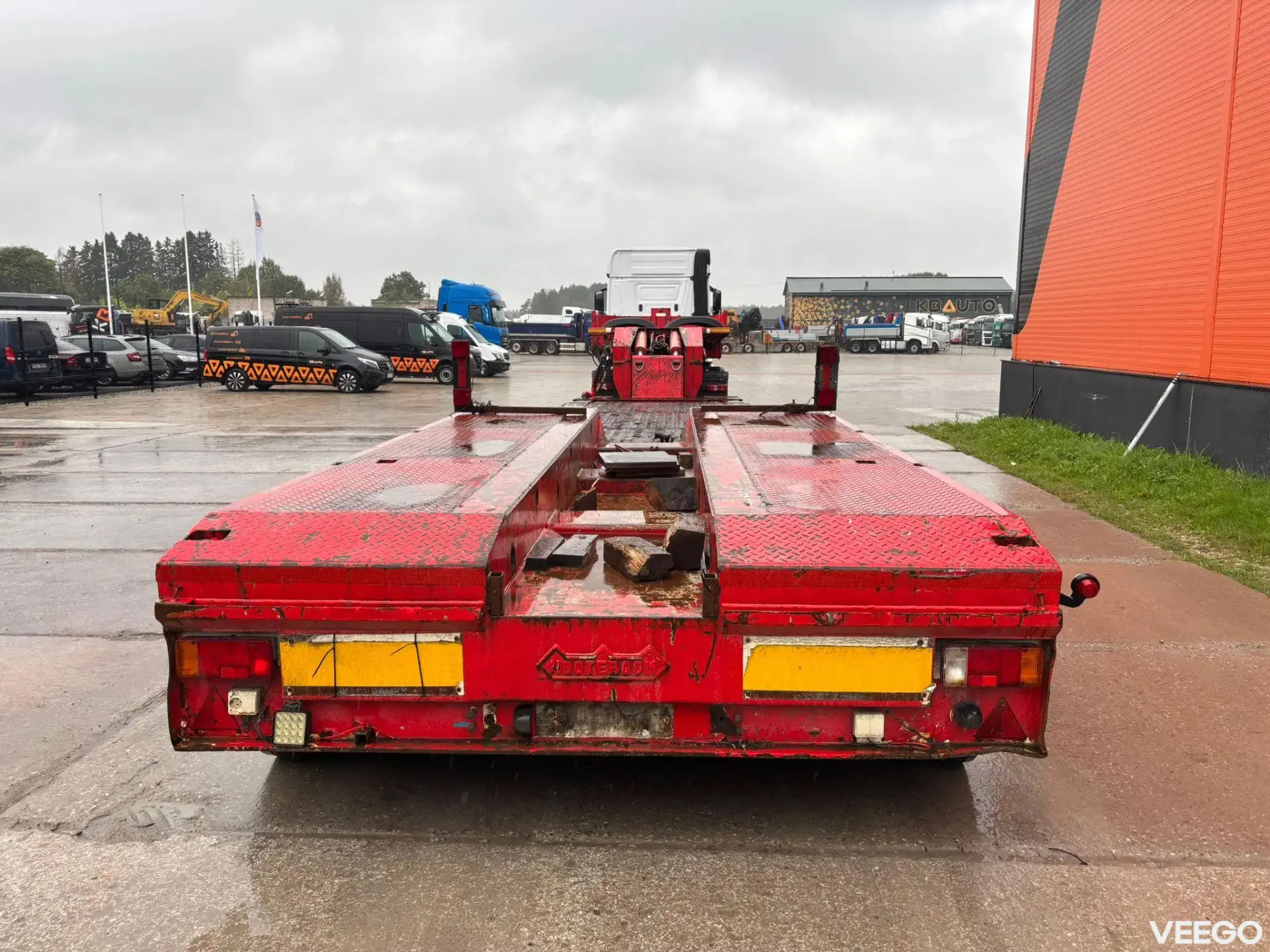 Nooteboom EURO-54-03 3 AXLE STEERING / HYRDAULIC SUSPENSION
