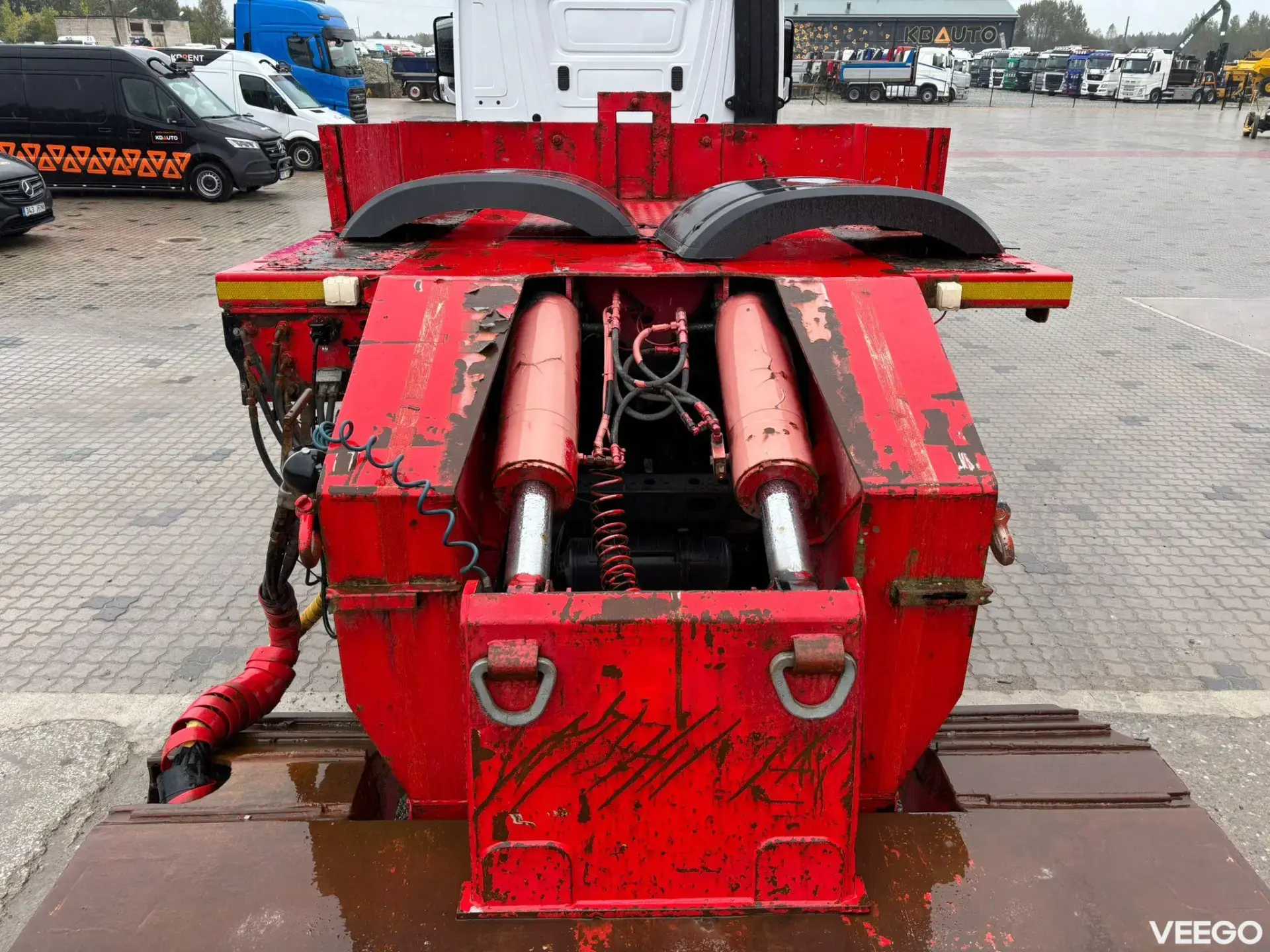 Nooteboom EURO-54-03 3 AXLE STEERING / HYRDAULIC SUSPENSION