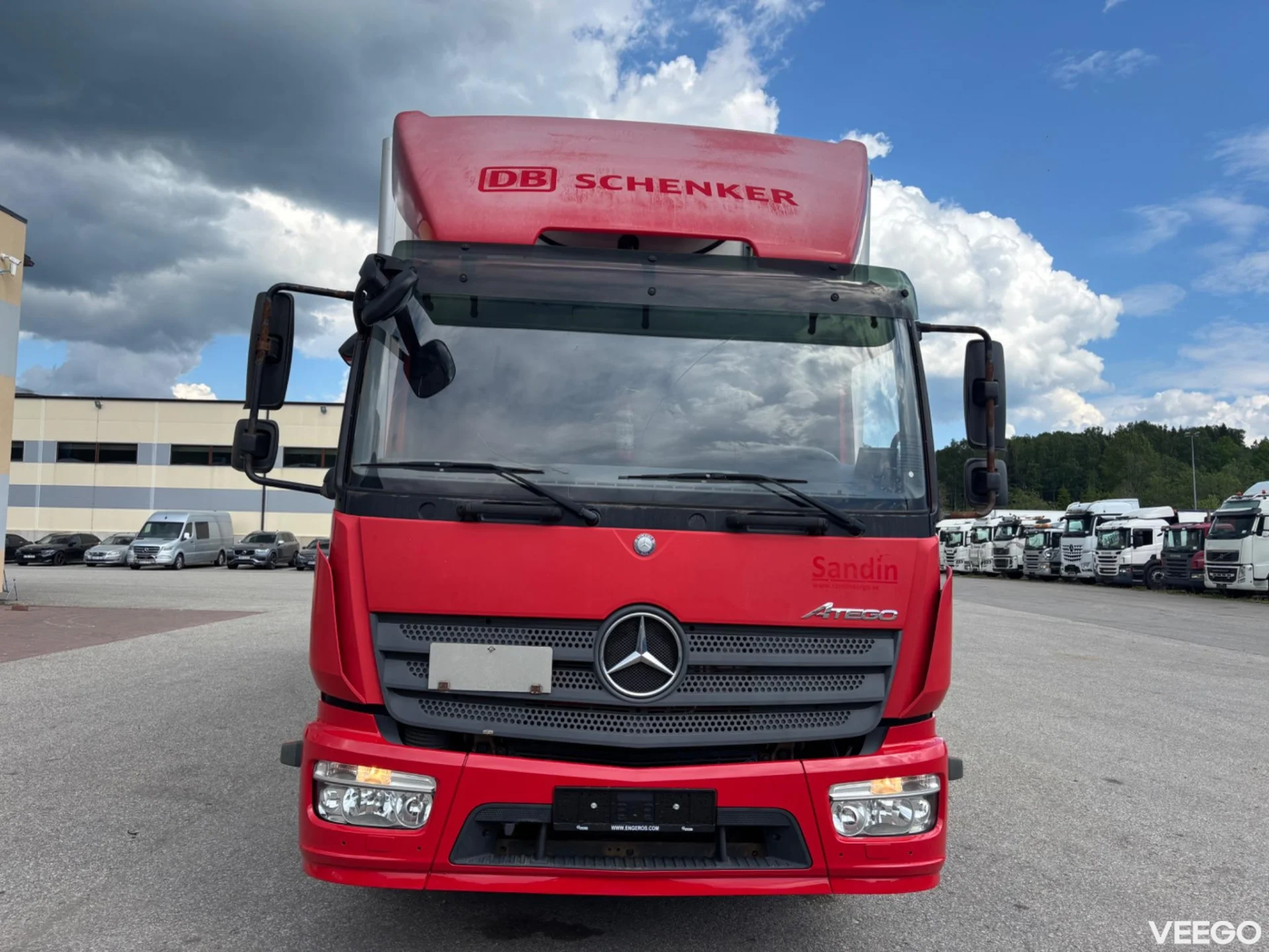 Mercedes-Benz Atego 4X2 EURO6 + SIDE OPENING 174kW