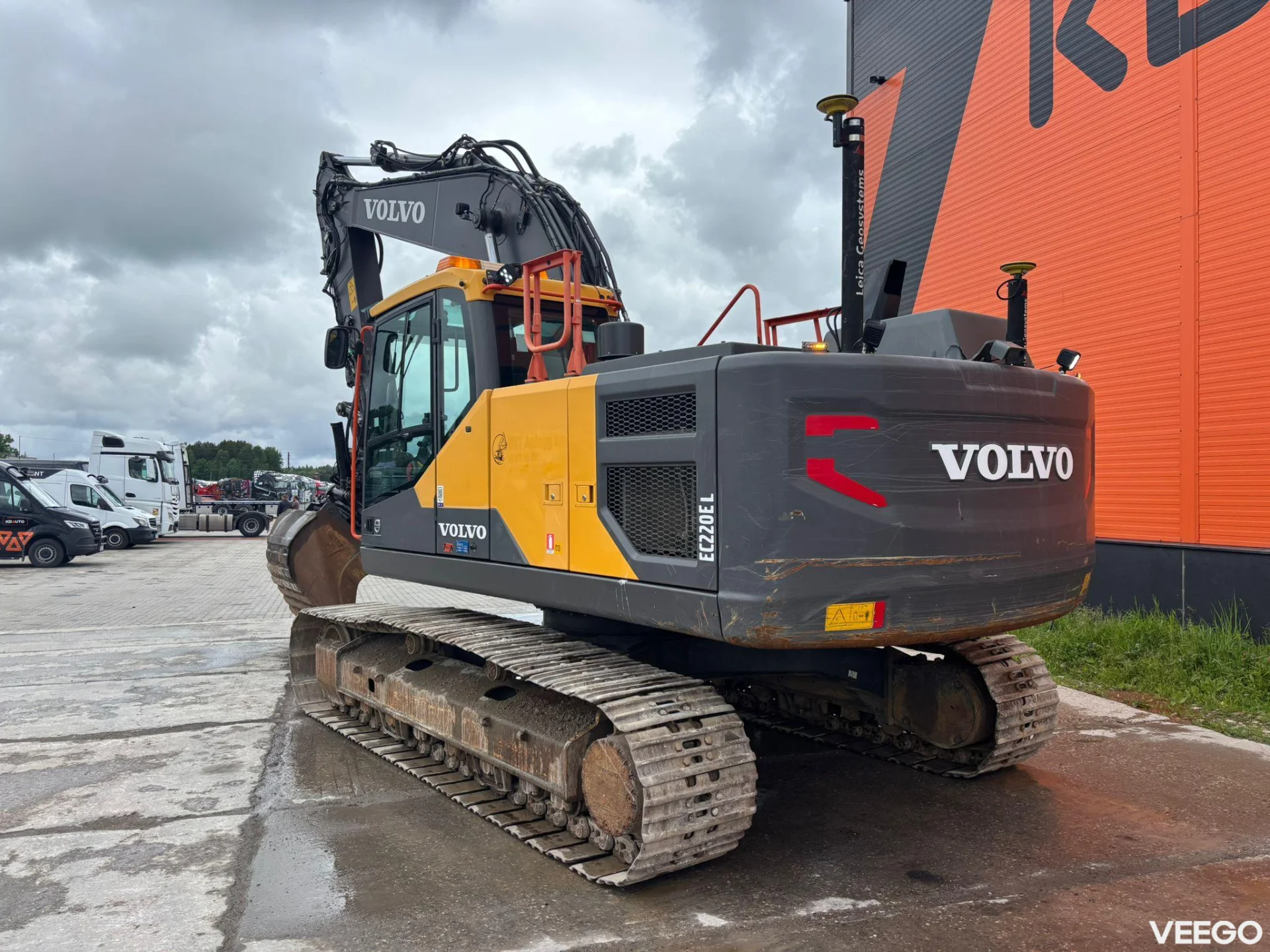 Volvo EC 220 EL 3D / TILTROTATOR / CENTRAL LUBRICATION / AC / AUXILIARY HEATER 129kW