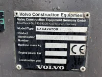 Volvo EC 220 EL 3D / TILTROTATOR / CENTRAL LUBRICATION / AC / AUXILIARY HEATER 129kW thumbnail