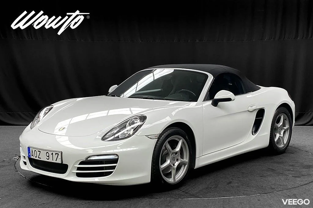 Porsche Boxster 981 Manuell 265HK 195kW