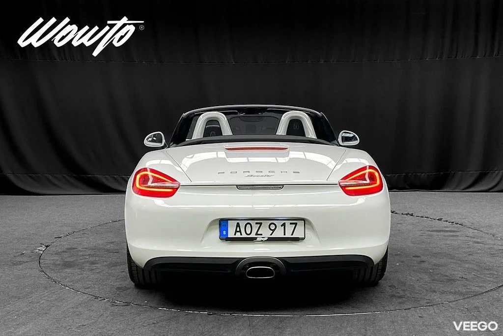 Porsche Boxster 981 Manuell 265HK 195kW