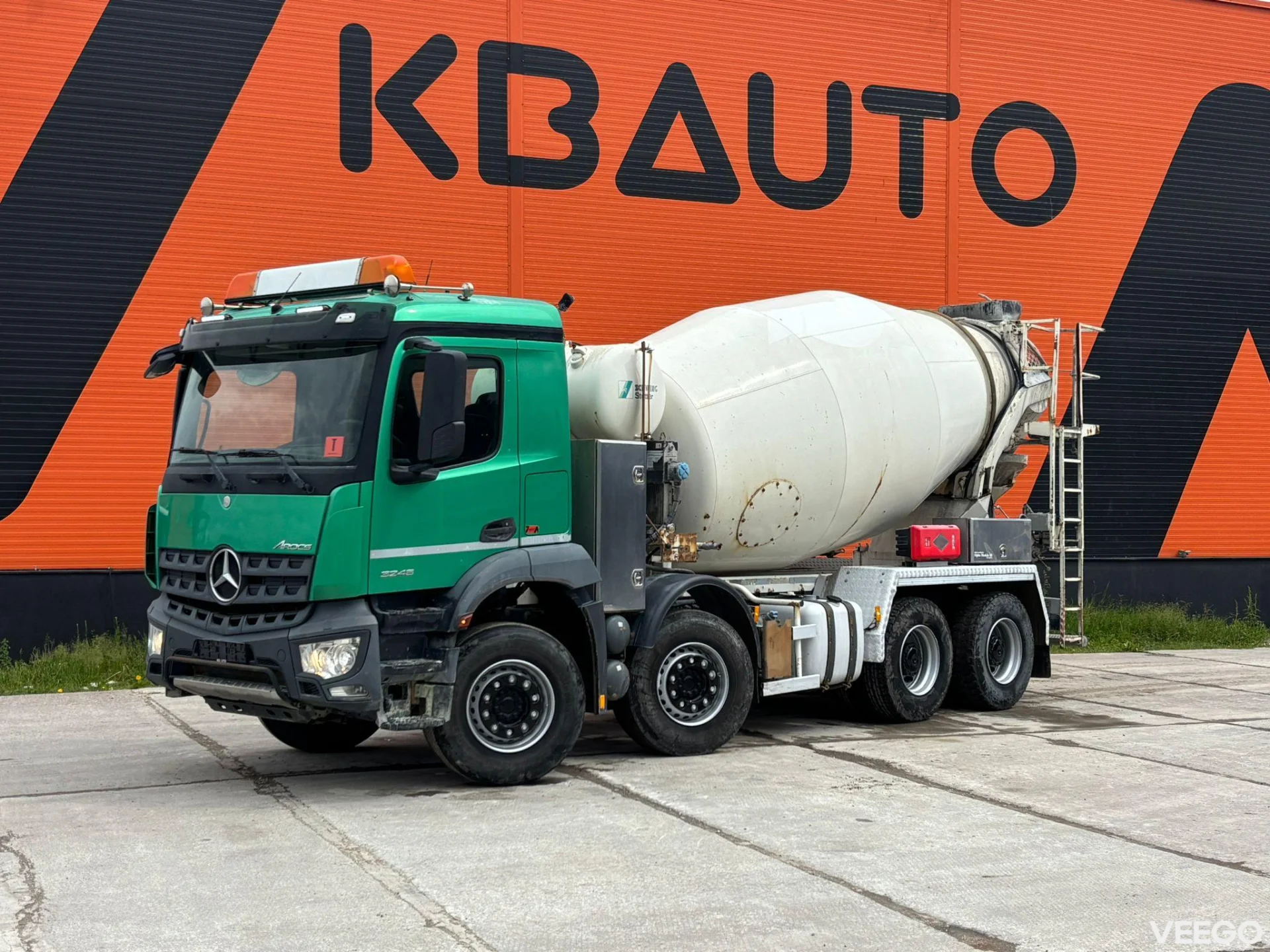Mercedes-Benz Actros EU SALES 2083.- Euro TAX WILL BE ADDED / STETTER 9 m3 460kW