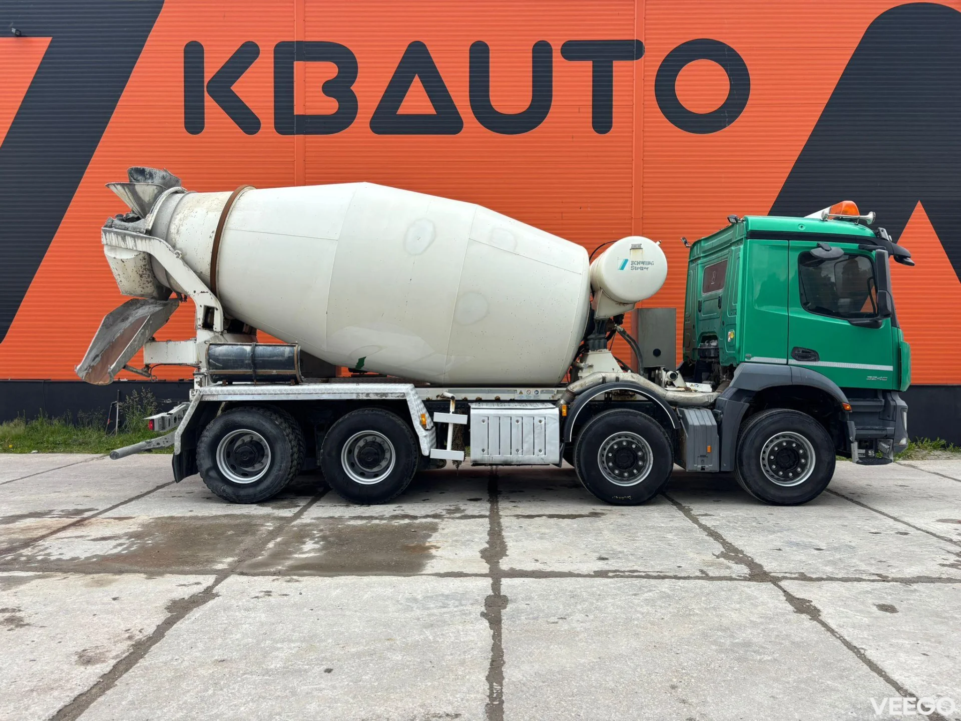 Mercedes-Benz Actros EU SALES 2083.- Euro TAX WILL BE ADDED / STETTER 9 m3 460kW