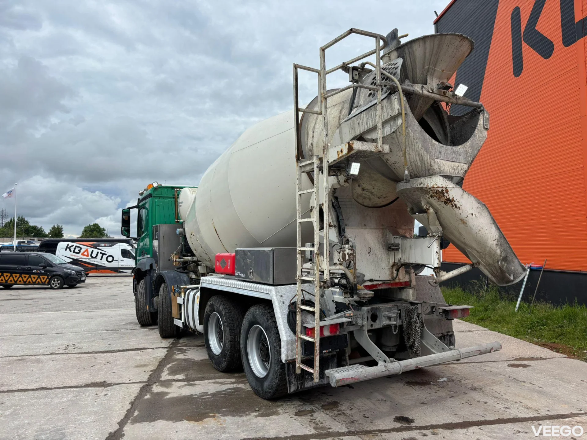 Mercedes-Benz Actros EU SALES 2083.- Euro TAX WILL BE ADDED / STETTER 9 m3 460kW