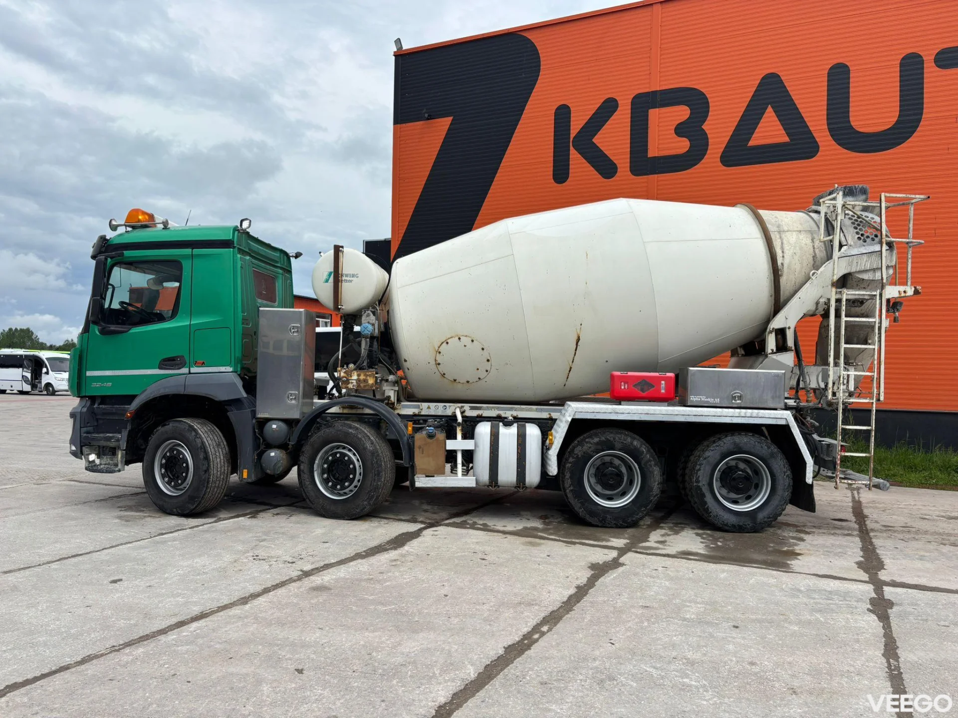 Mercedes-Benz Actros EU SALES 2083.- Euro TAX WILL BE ADDED / STETTER 9 m3 460kW