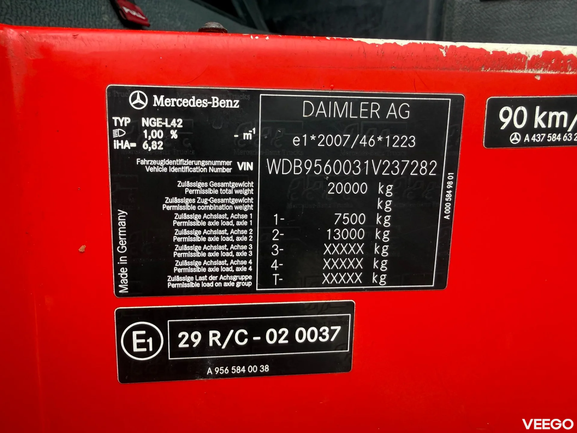 Mercedes-Benz ECONIC JOAB + EURO6 354kW