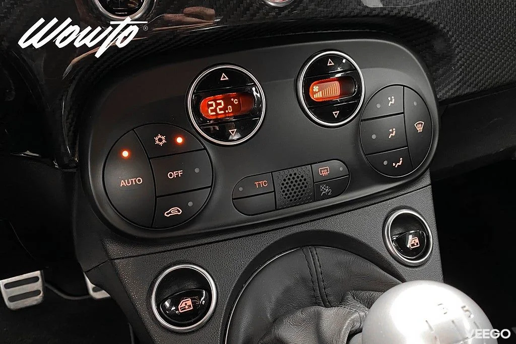 Abarth 595 Esseesse 180HK /Akrapovic /Skalstolar/ Kolfiber 132kW