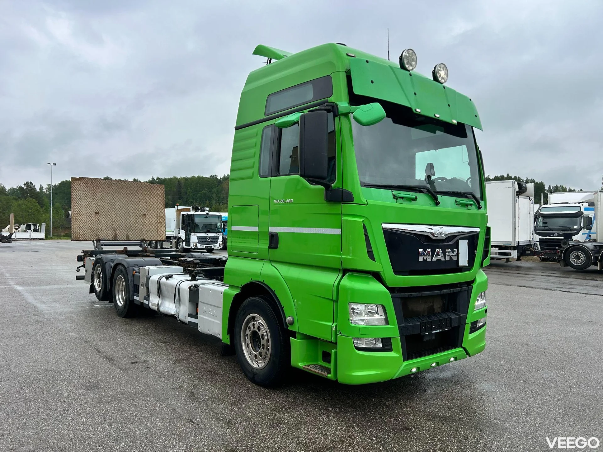MAN TGX 6x2*4 EURO6 + RETARDER + BDF 20ft 353kW