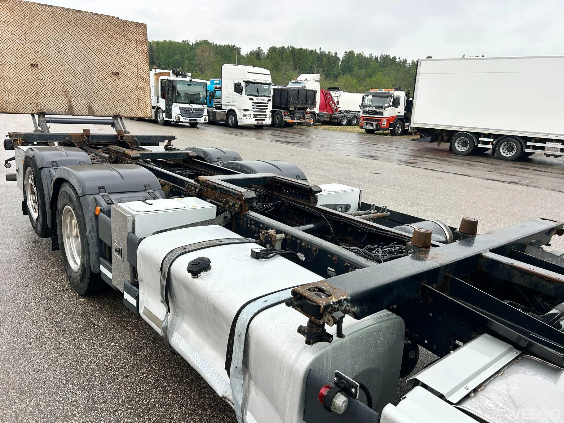 MAN TGX 6x2*4 EURO6 + RETARDER + BDF 20ft 353kW