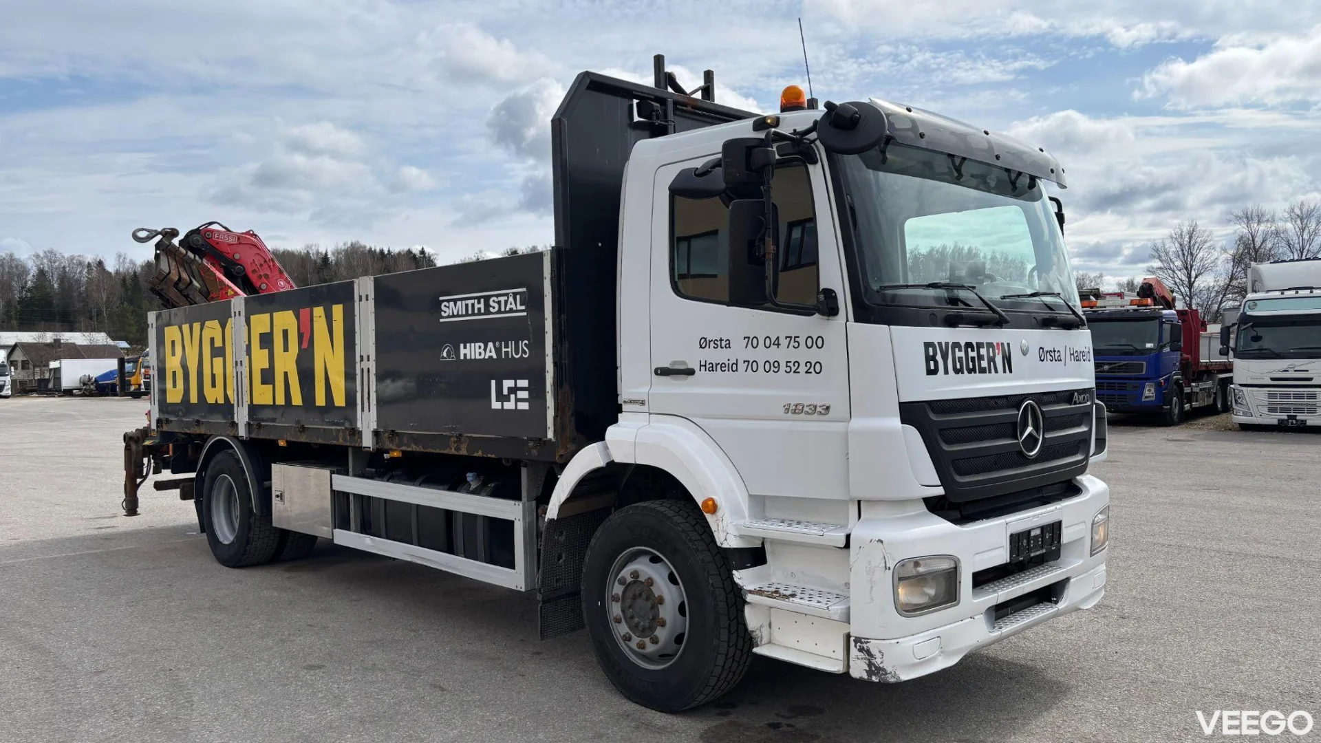 Mercedes-Benz Axor 4x2 MANUAL + FASSI F155A.25 + EURO4 240kW