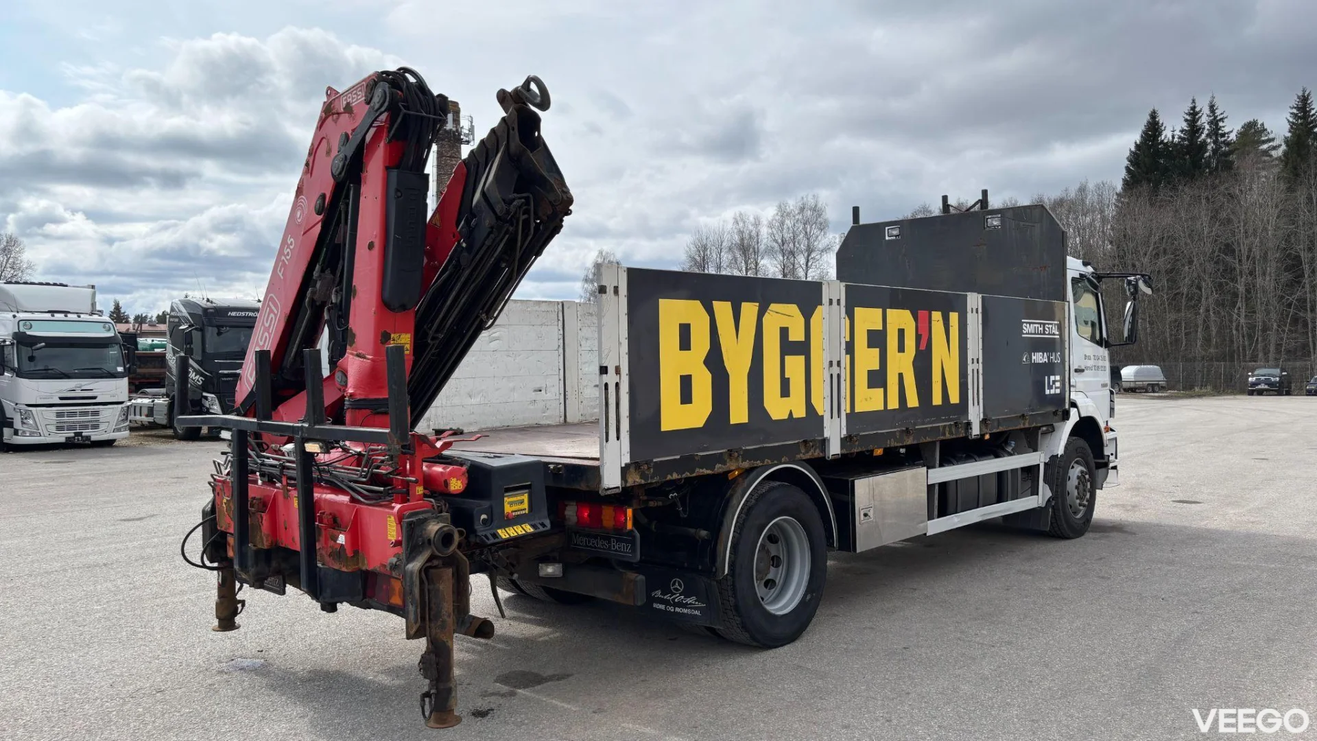 Mercedes-Benz Axor 4x2 MANUAL + FASSI F155A.25 + EURO4 240kW