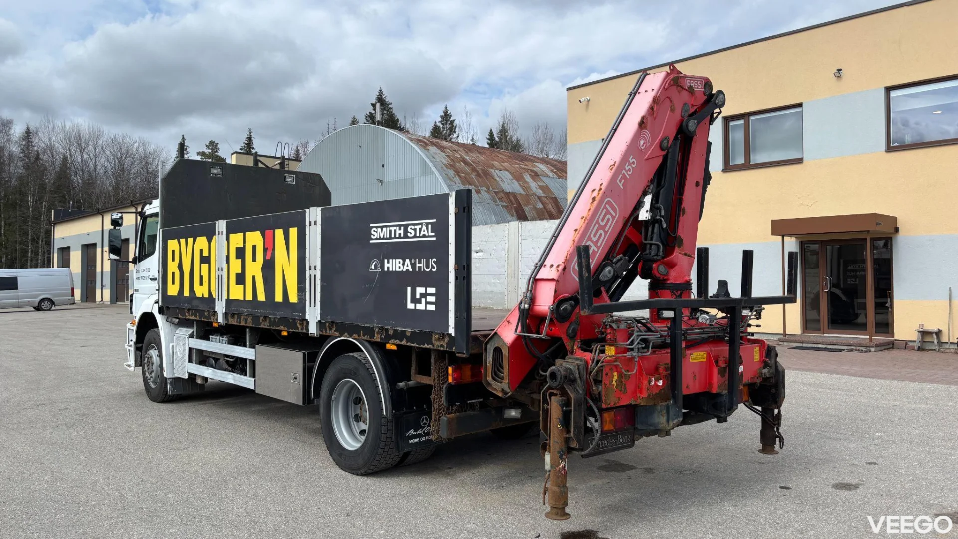 Mercedes-Benz Axor 4x2 MANUAL + FASSI F155A.25 + EURO4 240kW