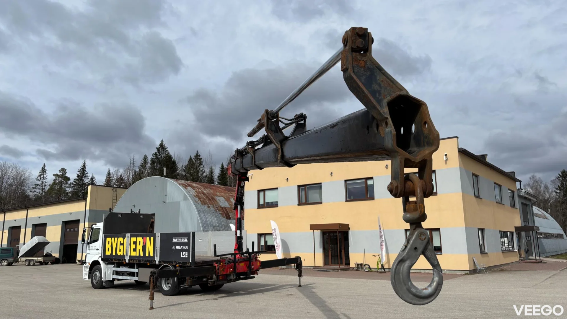 Mercedes-Benz Axor 4x2 MANUAL + FASSI F155A.25 + EURO4 240kW