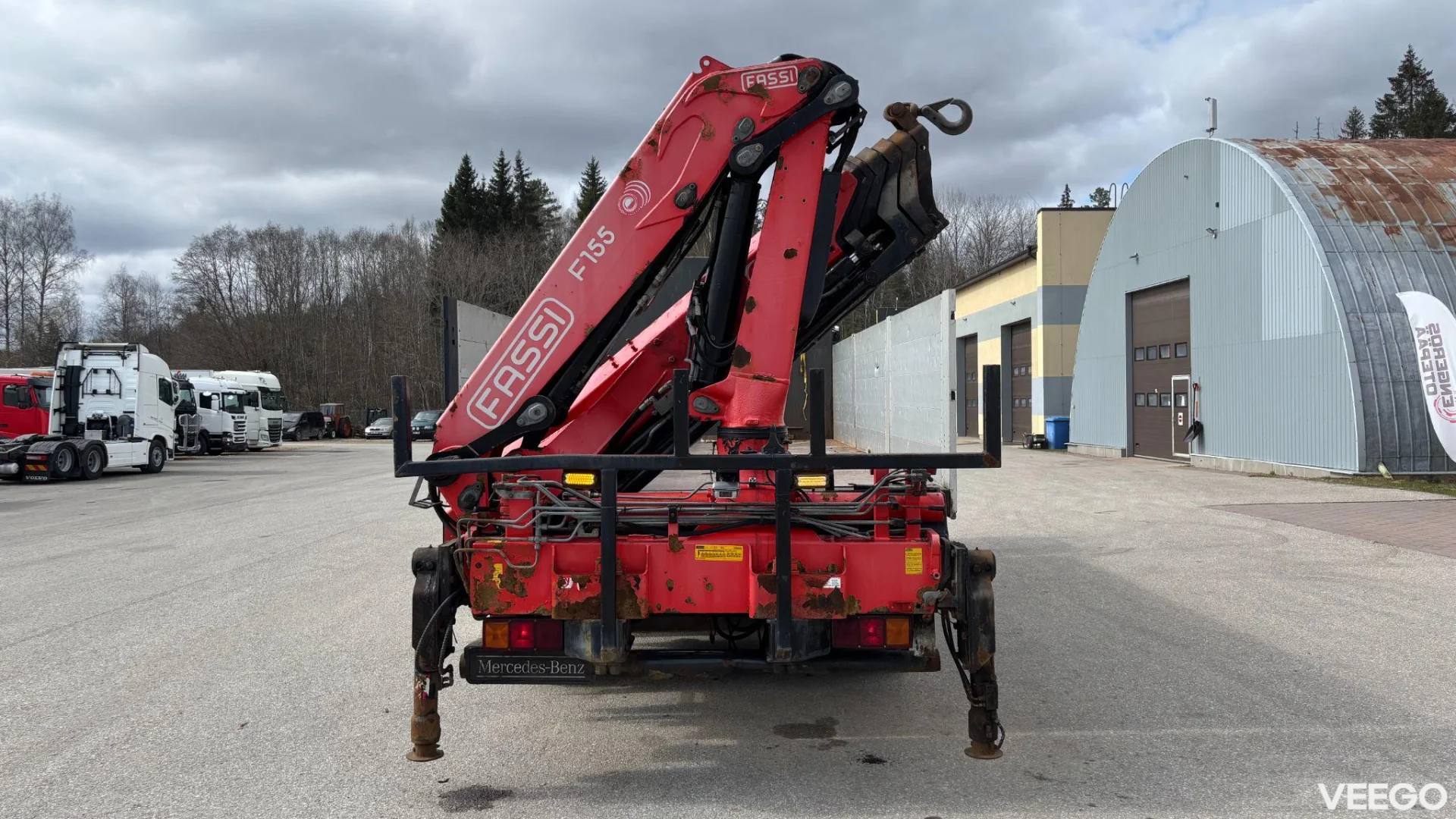 Mercedes-Benz Axor 4x2 MANUAL + FASSI F155A.25 + EURO4 240kW