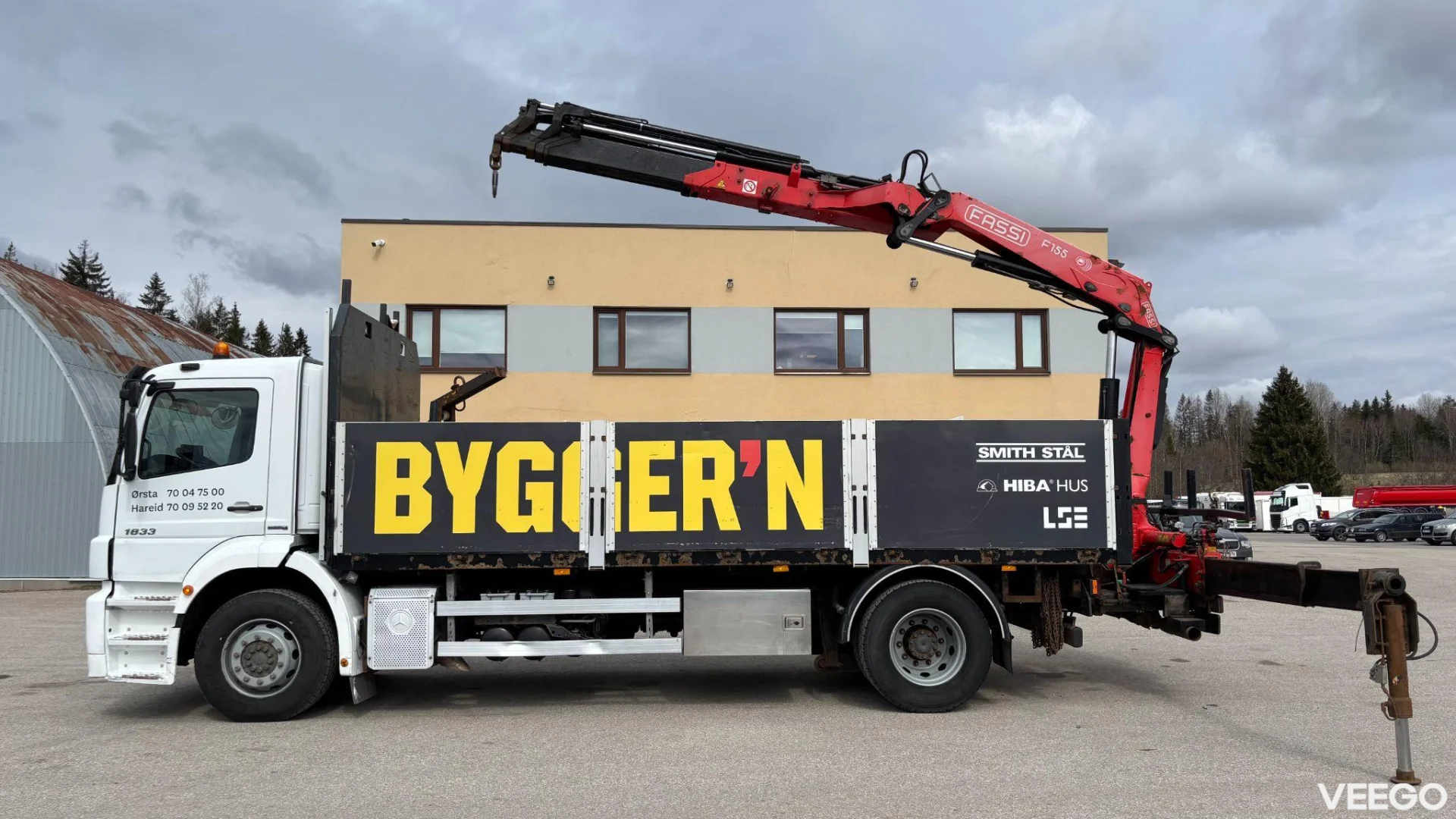 Mercedes-Benz Axor 4x2 MANUAL + FASSI F155A.25 + EURO4 240kW