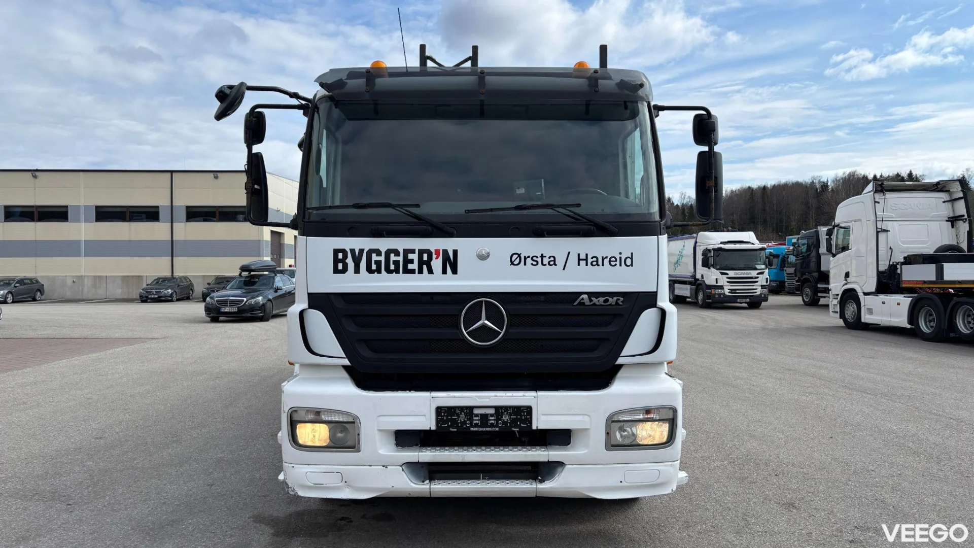 Mercedes-Benz Axor 4x2 MANUAL + FASSI F155A.25 + EURO4 240kW