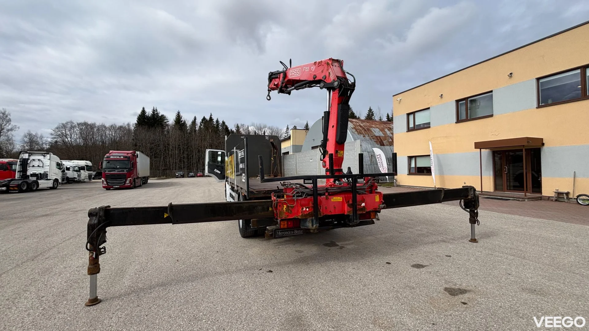 Mercedes-Benz Axor 4x2 MANUAL + FASSI F155A.25 + EURO4 240kW