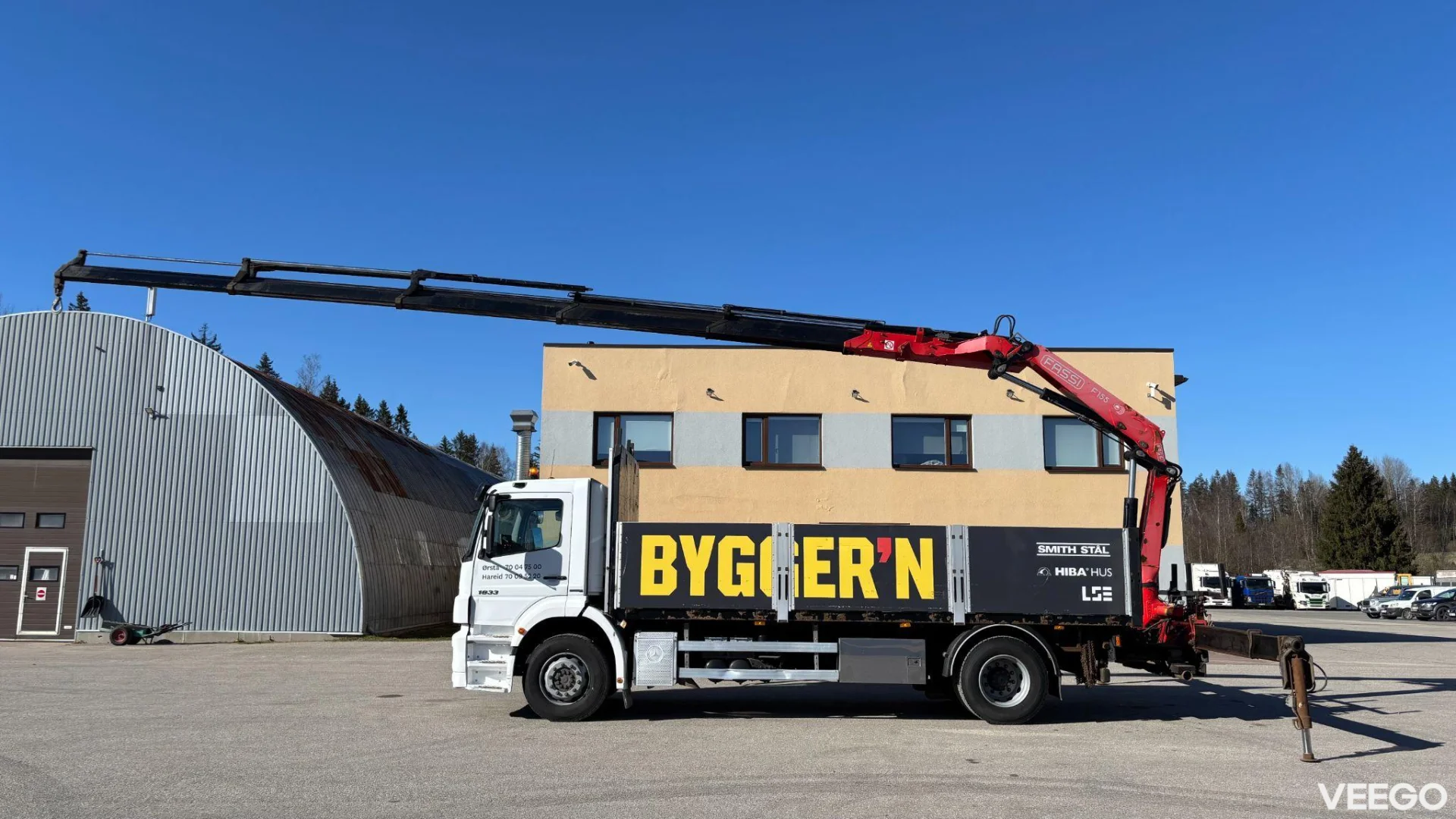 Mercedes-Benz Axor 4x2 MANUAL + FASSI F155A.25 + EURO4 240kW