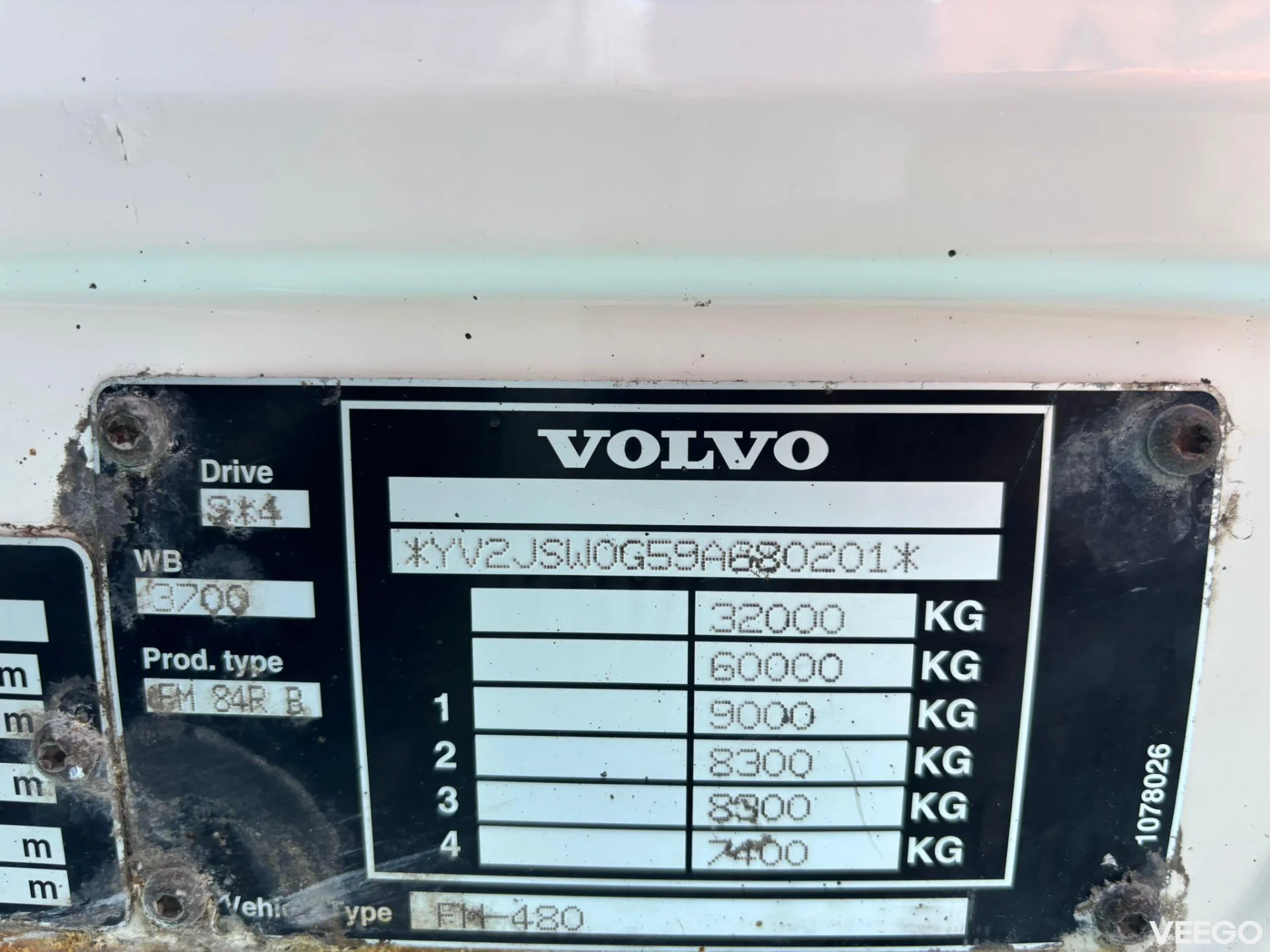 Volvo FM JOAB L 24 ton / L=5690 mm 480kW