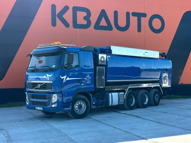 Image of Volvo FH KORP&SON tank 9000 l + 11000 l year 2003 / vacuum Wittig RFW200 / pressure Uraca KD716 - 350 l/min - 150 BAR 540kW