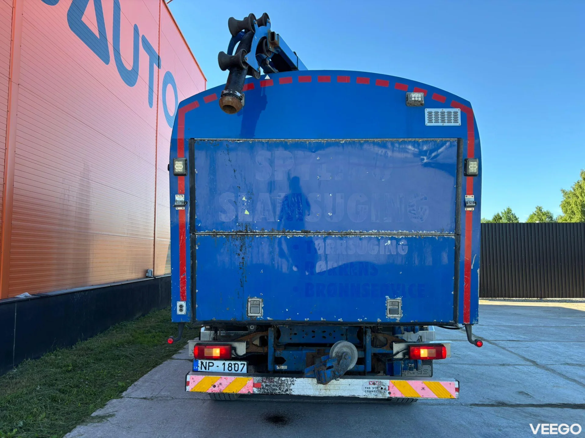 Volvo FH KORP&SON tank 9000 l + 11000 l year 2003 / vacuum Wittig RFW200 / pressure Uraca KD716 - 350 l/min - 150 BAR 540kW