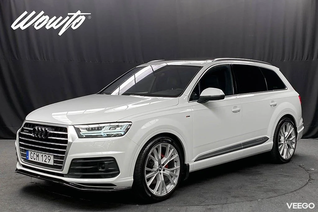 Audi Q7 3.0 TDI V6 Q 272HK 7-Sits S-Line /Pano /Bose/Se Spec 200kW