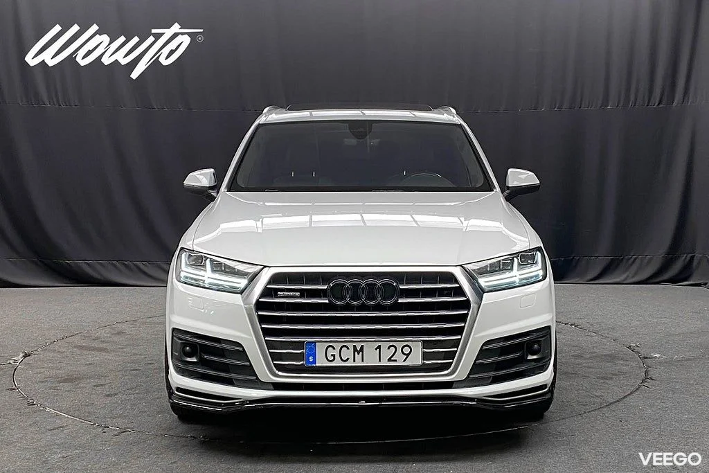 Audi Q7 3.0 TDI V6 Q 272HK 7-Sits S-Line /Pano /Bose/Se Spec 200kW