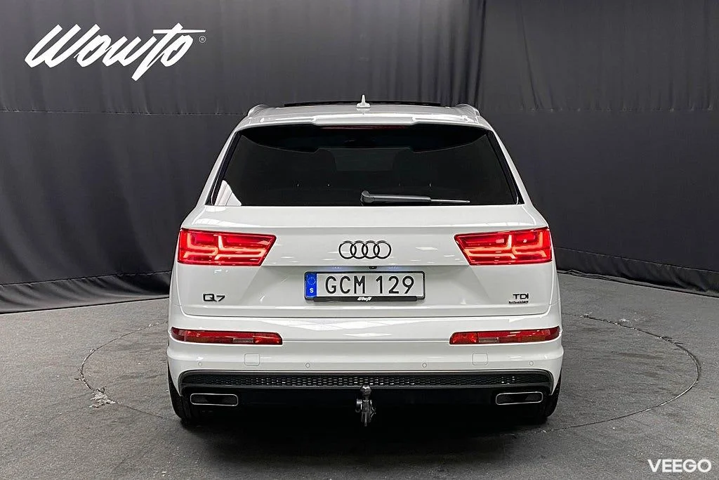 Audi Q7 3.0 TDI V6 Q 272HK 7-Sits S-Line /Pano /Bose/Se Spec 200kW