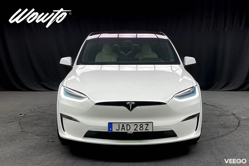 Tesla Model X Plaid 1020HK 6-Sits /Yoke /Drag 750kW