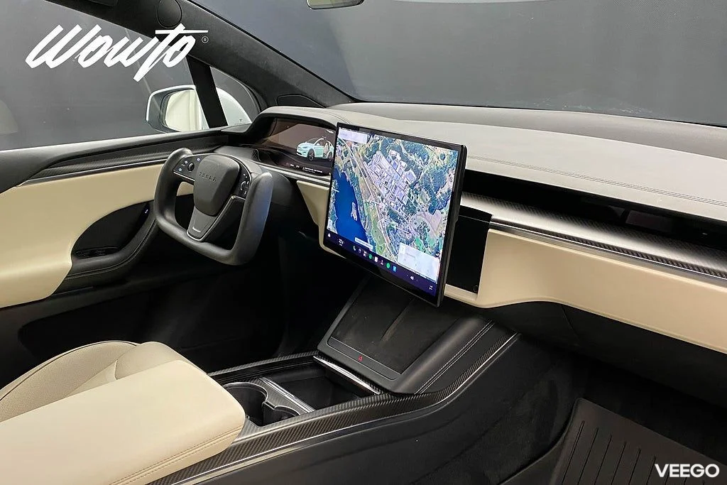 Tesla Model X Plaid 1020HK 6-Sits /Yoke /Drag 750kW