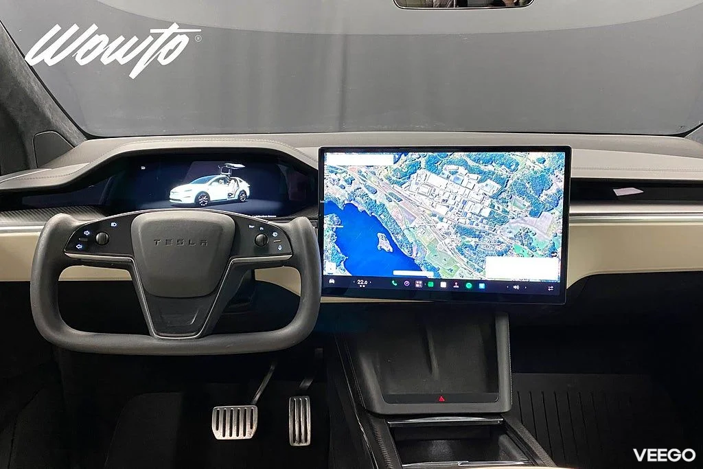 Tesla Model X Plaid 1020HK 6-Sits /Yoke /Drag 750kW