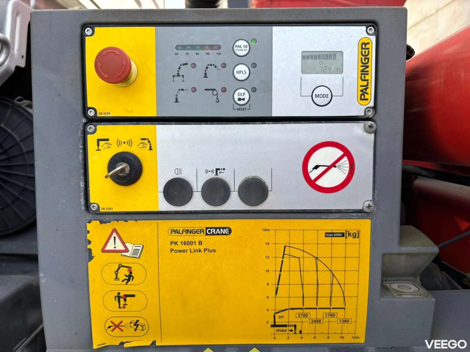 MAN TGA Palfinger PK 16001 (2010 year / 1241h)  460kW