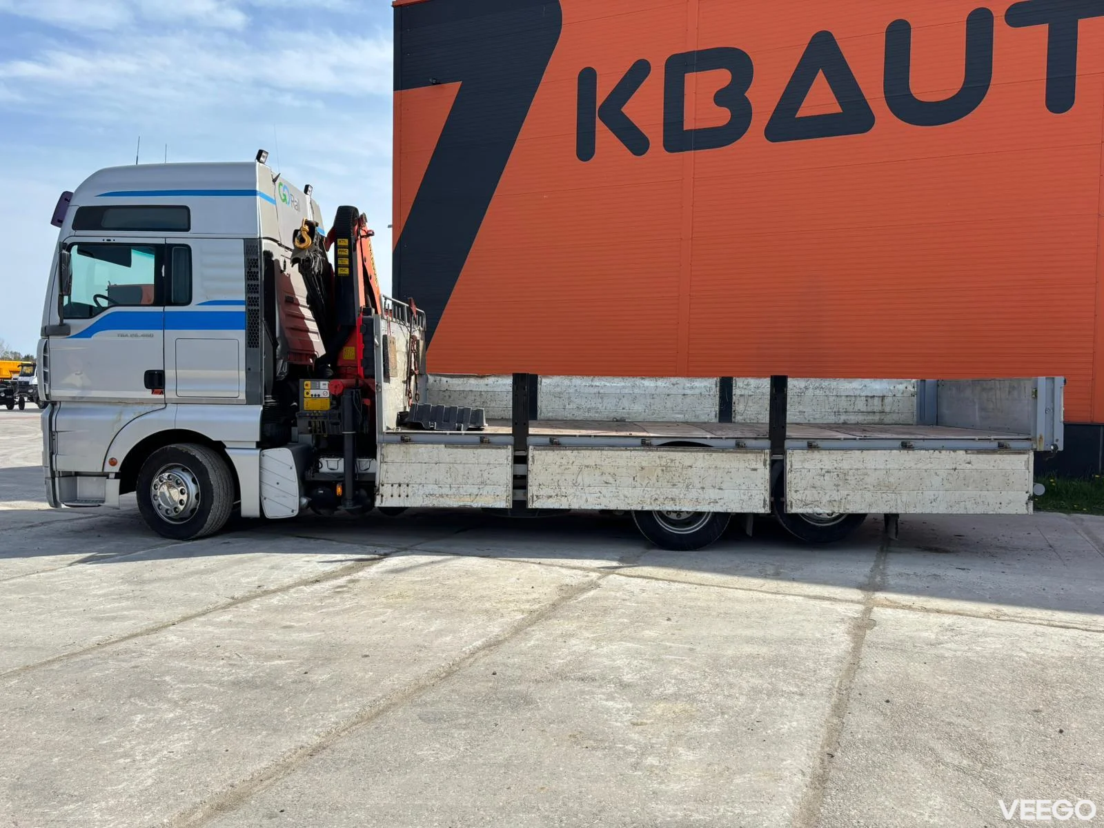 MAN TGA Palfinger PK 16001 (2010 year / 1241h)  460kW