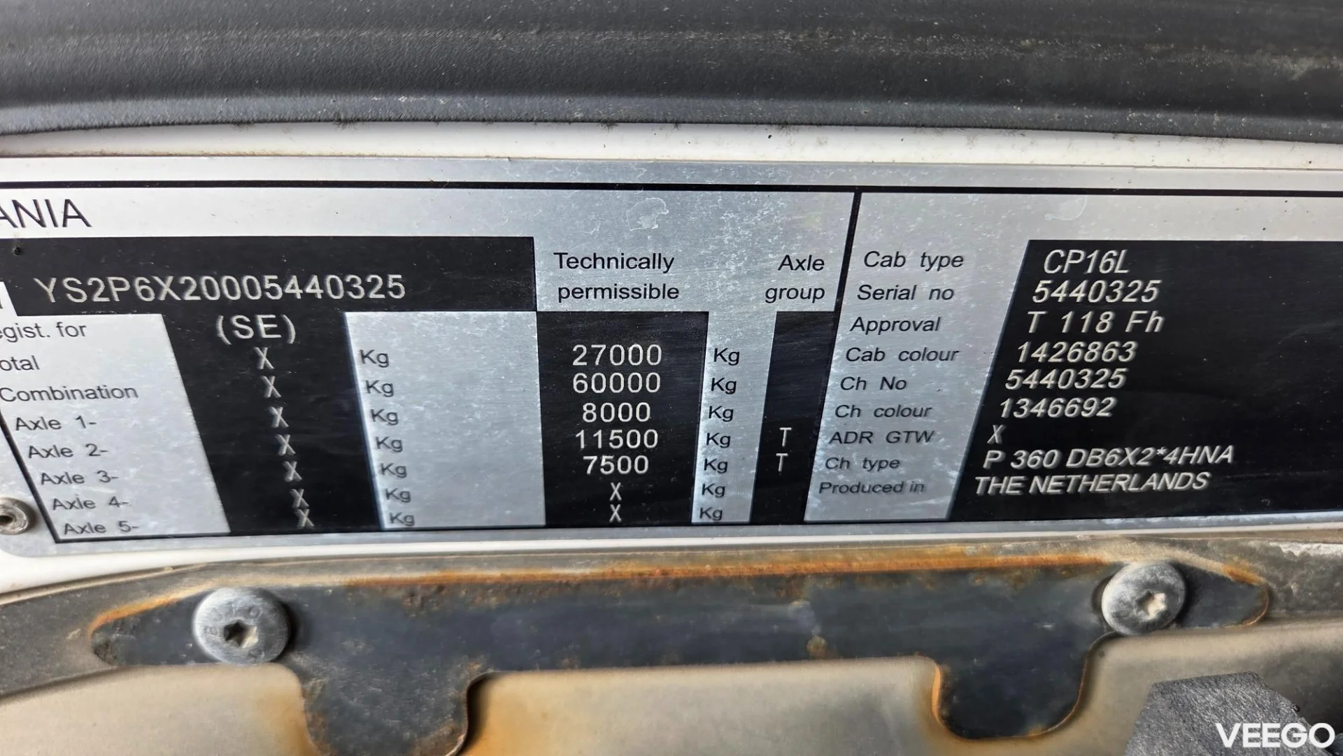 Scania P360 265kW