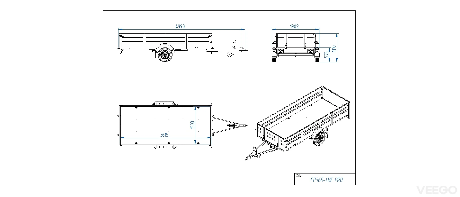 Tiki Treiler 500  0kW