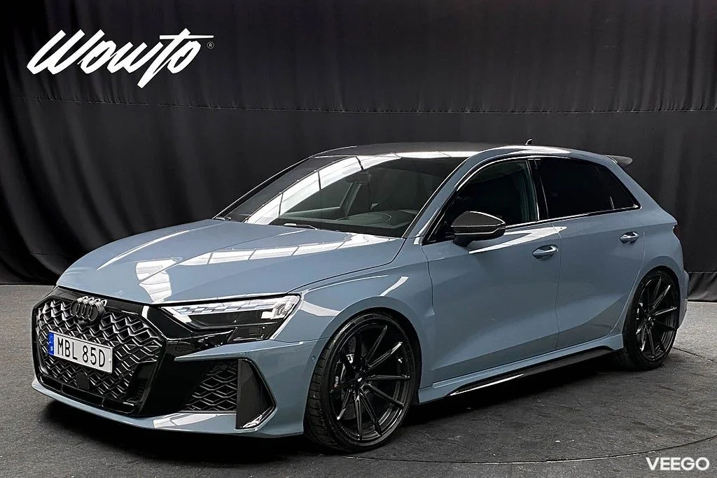 Audi RS 3 SB 400HK /Skalstolar /Sportavgas /Matrix /HuD /Se Spec 294kW